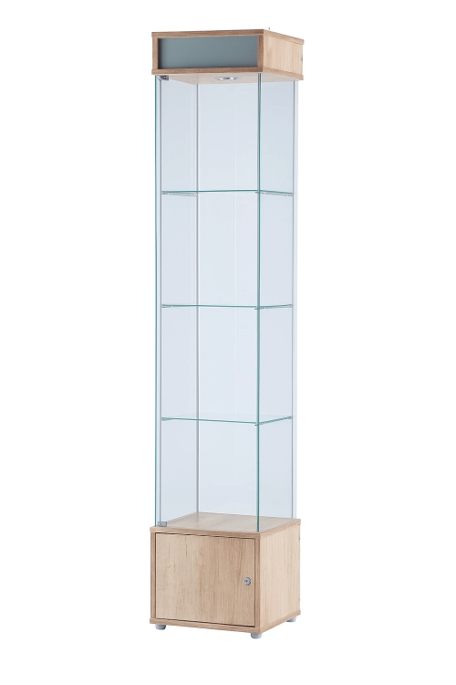 Witryna szklana z szafką NEBRASKA